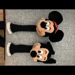 Mickey & Minnie golf club covers